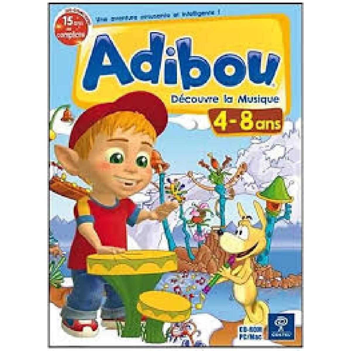 Livre Adibou Découvre la Musique