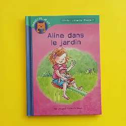 livre aline dans le jardin cp.1re primaire niveau 1