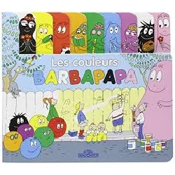 livre barbapapa - les couleurs - (tout carton)