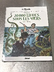 livre bd - 20000 lieues sous la mers - les grands classiques de la littérature en bande dessinée