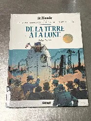 livre bd - de la terre a la lune - les grands classiques de la littérature en bande dessinée