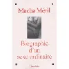 livre biographie d'un sexe ordinaire