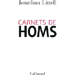 livre carnets de homs
