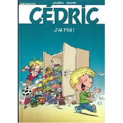 livre cédric - j'ai fini ! t20.