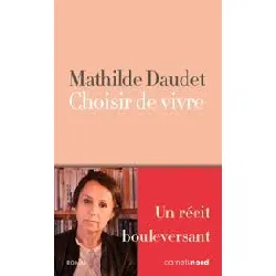 livre choisir de vivre