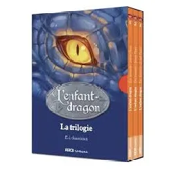 livre coffret l'enfant-dragon - la trlogie