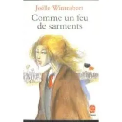 livre comme un feu de sarments