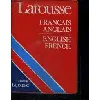 livre dictionnaire français - anglais anglais - français