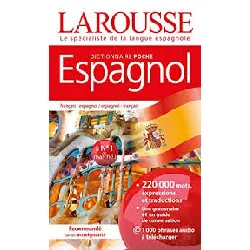livre dictionnaire larousse poche espagnol