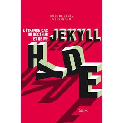 livre docteur jekyll et mister hyde