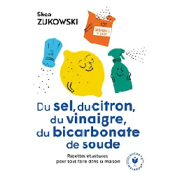 livre du sel, du citron, du vinaigre, du bicarbonate de soude - recettes et astuces pour tout faire dans la maison
