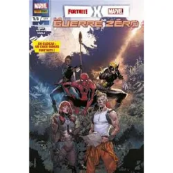 livre fortnite x marvel : la guerre zéro n°01