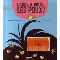 livre garde à vous, les poux ! peigne offert