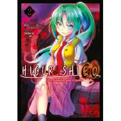 livre higurashi - le sanglot des cigales - gô - tome 02