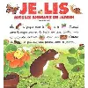 livre je lis avec les animaux du jardin
