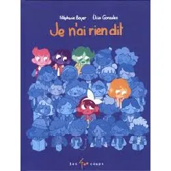 livre je n'ai rien dit