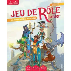 livre jeu de rôle junior. au royaume des dragons denis hamon, arnaud boutle (illustrations)