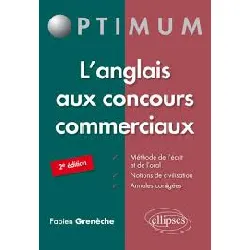 livre l'anglais aux concours commerciaux
