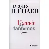 livre l'année des fantômes