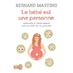 livre le bébé est une personne bernard martino