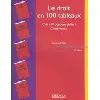 livre le droit en 100 tableaux - 2ème édition