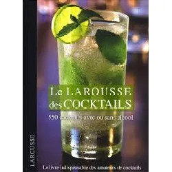 livre le larousse des cocktails