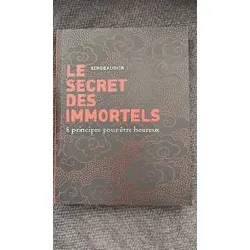 livre le secret des immortels