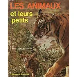 livre les animaux et leurs petits