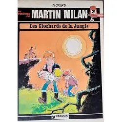 livre les aventures de martin milan, n° 2 - les clochards de la jungle, une histoire du journal tintin