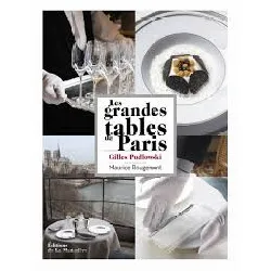 livre les grandes tables de paris