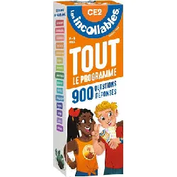 livre les incollables - tout le programme du ce2 - 8/9 ans