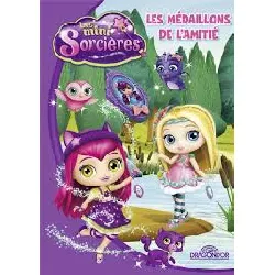 livre les mini-sorcières - les médaillons de l'amitié nelvana