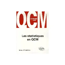 livre les statistiques en qcm