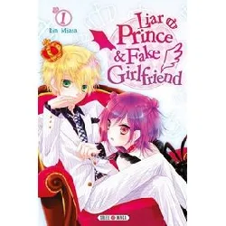 livre liar prince et fake girlfriend - tome 1