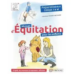 livre manuel d'équitation pour les enfants - préparation aux galops 1 à 4