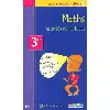 livre mathématiques, nombres et calcul - 3e