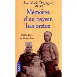 livre mémoires d'un paysan bas - breton
