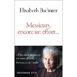 livre messieurs, encore un effort..