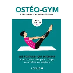 livre ostéo - gym, les cartes