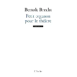 livre petit organon pour le théâtre