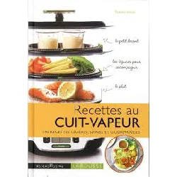 livre recettes au cuit vapeur