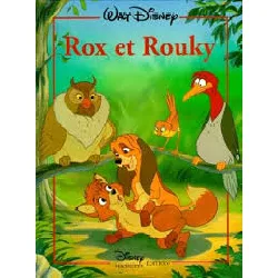 livre rox et rouky, disney classique