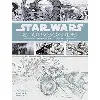 livre star wars storyboards - la prélogie