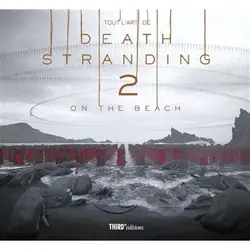 livre tout l'art de death stranding 2 - on the beach