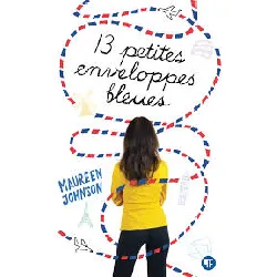 livre treize petites enveloppes bleues