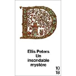 livre un insondable mystère