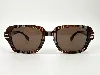 lunettes de soleil burberry marron rectangulaires check