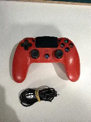 manette sans fil pour ps4 rouge eg-c2075b