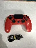 manette sans fil pour ps4 rouge eg-c2075b
