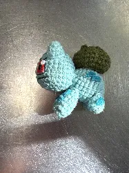 mini peluche bulbizarre style crochet